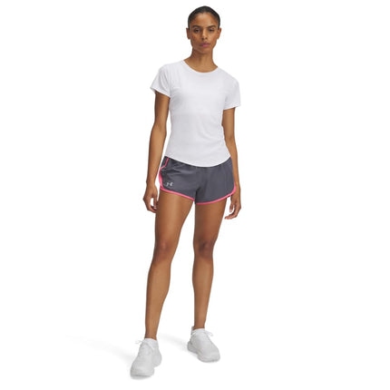 Under Armour Womens Fly By 3'' Shorts Gray M