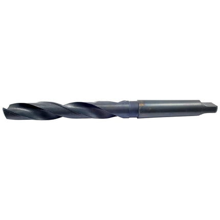 HHIP 5302-4112 High Speed Steel 4MT Taper Shank Drill, 118 Degree Split Point, 1-3/16" Diameter X 7-3/8" Flute Length X 13" Overall Length