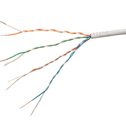 Monoprice SlimRun Cat6 Ethernet Patch Cable - Network Internet Cord - RJ45, Stranded, 550Mhz, UTP, CMR, Riser Rated, Pure Bare Copper Wire, 28AWG, 5ft, Red