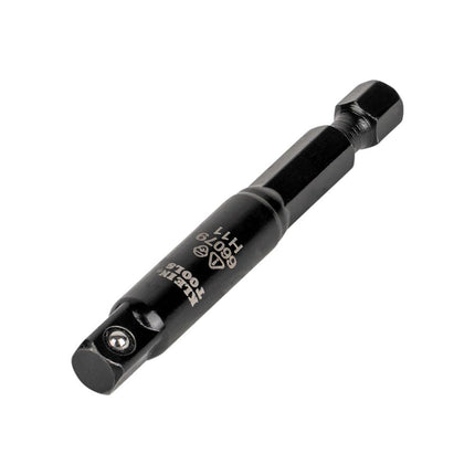 Klein Tools 66079 Impact Flip Socket Adapter, Small 1/4 to 1/4 -Inch Hex Adapter, Use with Klein Tools Flip Impact Socket Set 66070