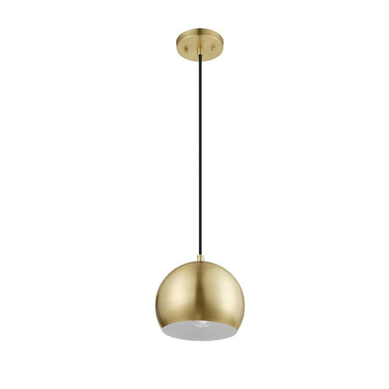 Globe Electric 60617 1-Light Pendant Light, Matte 