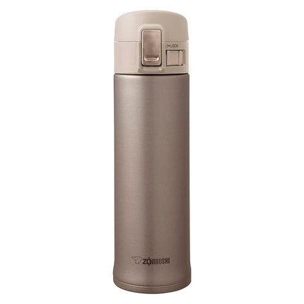 Zojirushi Stainless Steel Leak Proof Vacuum Insulated Travel Mug, 480 ml, Champagne Gold