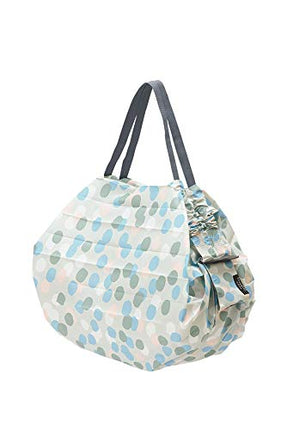 MARNA Unisex Shupatto Japanese Compact Foldable Shopping Bag Medium - Mori (Forest) Japanese Shopping Bag, Fantasy Green, 32 x 32 cm, Contemporary
