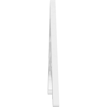 Ekena GPP048X018X100BOR Gable Pediment, Primed, 48" W x 18" H x 1" P (9/12)
