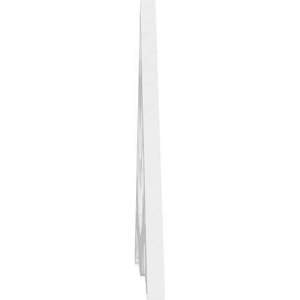 Ekena GPP048X018X100WAG Gable Pediment, Primed, 48" W x 18" H x 1" P (9/12)