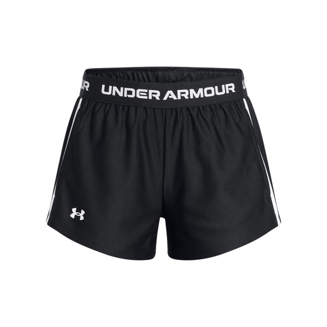 Under Armour Girl's Tech Play Up Shorts Black/Blac
