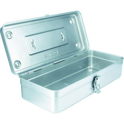 TRUSCO T-350SV Trunk Tool Box, 14.7 x 6.4 x 4.0 inches (373 x 163 x 102 mm), Silver