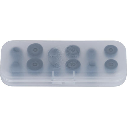 Klein Tools 69475 Ear Tips for Klein Tools AESEB1S Situational Awareness Bluetooth Earbuds, 3 Pairs Each of Replacement Memory Foam and Silicone Tips, Sizes S/M/L