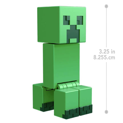 Minecraft Creeper Build-A-Portal Figure - Collectible Figure and Build-A-Portal Piece, Movable Joints, 1 Accessory, 3.25" Tall, Gift for Kids 6+, HFC33