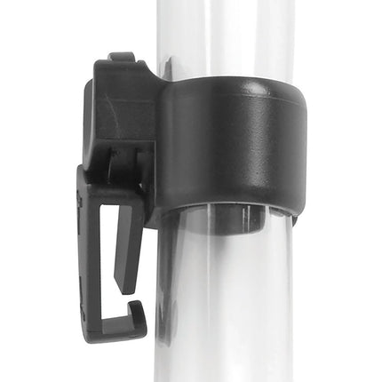 Cressi Dry Snorkel - Unisex Premium Dry Snorkel for Diving/Apnea/Snorkeling, Clear/Silver, One Size