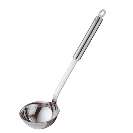 Rösle Stainless Steel Round Handle Ladle with Pour