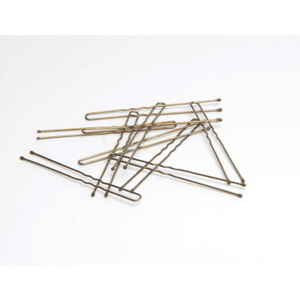 Diane Extra Large 3� Bronze Hair Pins for Women, Girls, Hairdressing, Salon, U Shaped Hair Pins with Ball Tips for Securing Updos, Buns, Braids, and Everyday Styles, 1 lb. (Approximately 400 Pins)