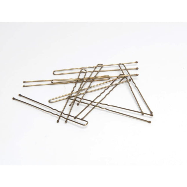 Diane Extra Large 3� Bronze Hair Pins for Women, Girls, Hairdressing, Salon, U Shaped Hair Pins with Ball Tips for Securing Updos, Buns, Braids, and Everyday Styles, 1 lb. (Approximately 400 Pins)