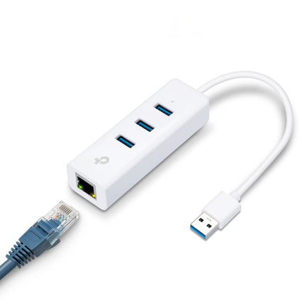 TP-LINK UE330 3-Port USB 3.0 Mini Data Hub with 10