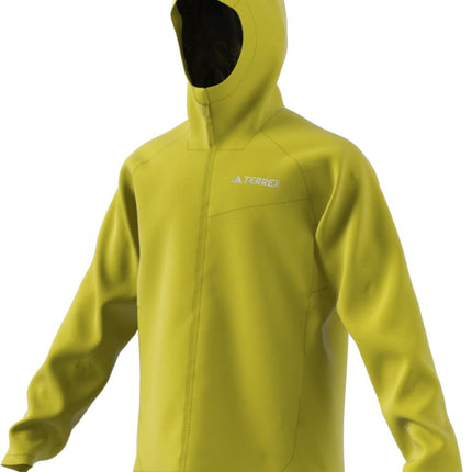 adidas Men's Terrex Multi 2 Layer RAIN.RDY Jacket, preloved lime, 3XL