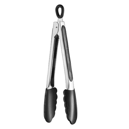 CUISINART CTG-00-9STN Silicone-Tipped 9" Tongs, Black