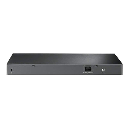 TP-Link SG2428P 28 Port Gigabit PoE Smart Switch, 24× Gigabit PoE ports and 4× SFP slots, 802.3af-at 30W, 250W Total Budget, Network Switch, Power Saving, Metal Case, Ethernet Splitter
