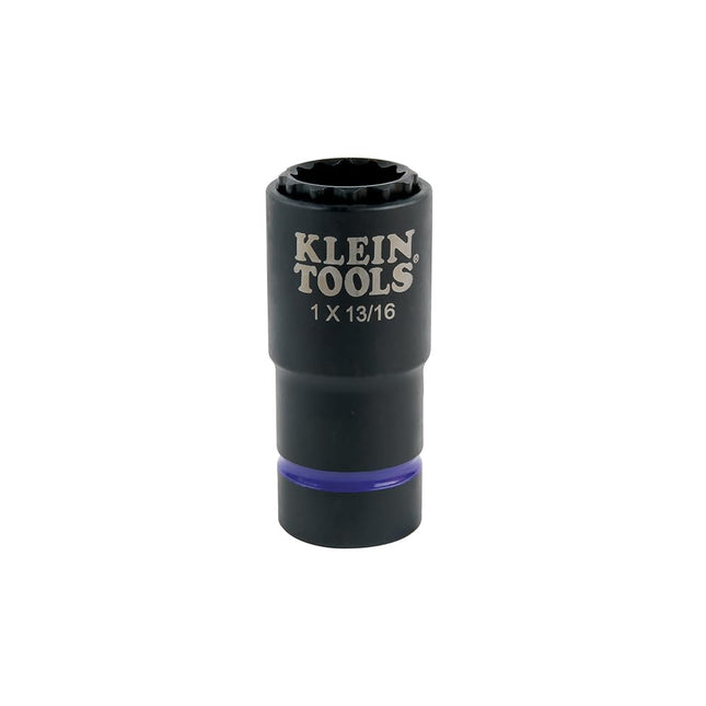 Klein Tools 66015 2-in-1 Impact Socket with 12-Poi