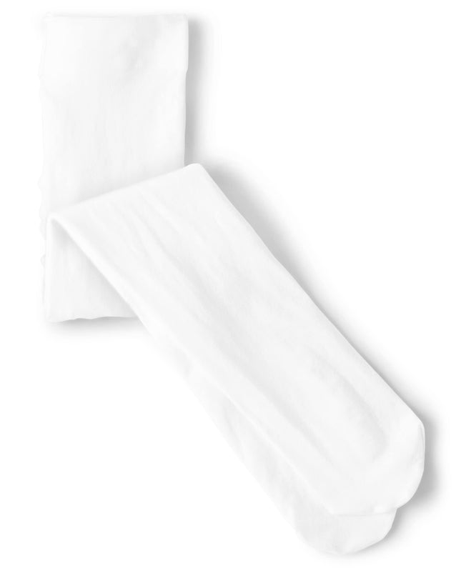 Gymboree girls And Toddler Tights, White, 6-8