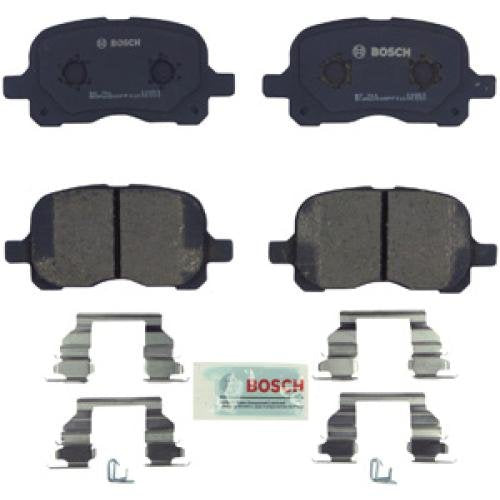 Bosch BC741 QuietCast Premium Ceramic Disc Brake Pad Set For 1998-2002 Chevrolet Prizm and 1998-2002 Toyota Corolla; Front
