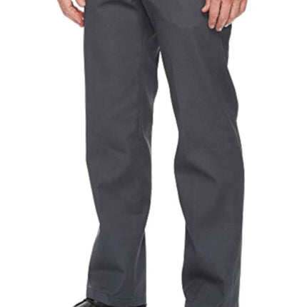 Dickies Men's Flex Work Pant Slim Straight Fit, Charcoal, 32W x 34L