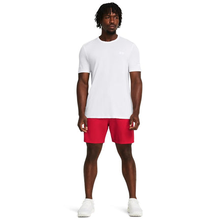 Under Armour Men's Launch Run 7 Inch Unlined Shorts, (600) Red / Red / White, Large