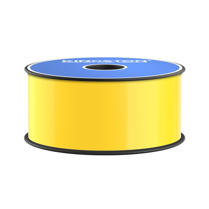 Kingston Premium Vinyl Label Tape, Yellow, 2" x 150' for DuraLabel, LabelTac, VnM SignMaker, SafetyPro, Viscom and Others