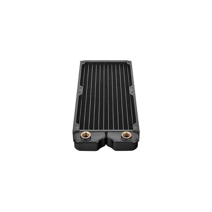 Thermaltake Pacific DIY Liquid Cooling System C240 27mm Thick High-Density Fins Single-Row Copper Tubes Copper Radiator CL-W227-CU00BL-A