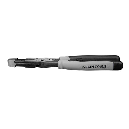 Klein Tools J215-8CR Multitool Pliers, Hybrid Multi Purpose Tool / Crimper, Wire Stripper, Bolt Shearing, Wire Grabbing, Twisting, Looping,Gray/Black