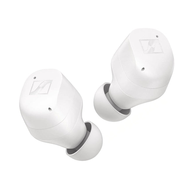 Sennheiser Momentum True Wireless 3 Earbuds -Bluetooth in-Ear Headphones for Music and Calls with Adaptive Noise Cancellation, Qi Wireless Charging, 28-Hour Battery Life and Compact Design, White