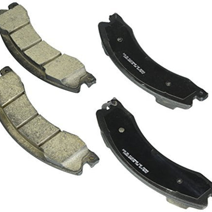 BOSCH BC1565 QuietCast Premium Ceramic Disc Brake Pad Set - Compatible with Select Chevrolet Silverado 2500/3500 HD, Suburban 3500 HD; GMC Sierra 2500/3500 HD; Nissan NV1500, NV2500, NV3500, Titan XD
