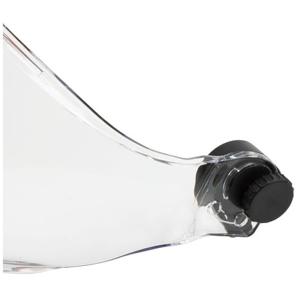 Klein Tools VISORCLR Clear Visor for Hard Hat and Safety Helmet, Low Profile, Impact Rated, Anti Fog, Scratch Resistant, Flip-Up, UV Protection
