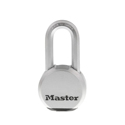Master Lock Padlock, Magnum Solid Steel Lock, 2-1/