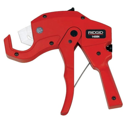 RIDGID 30088 Coupe-tube et tuyaux en plastique à cliquet Modèle RC-2375, Coupe-tube de 1/8 à 2-3/8 pouces, Chrome