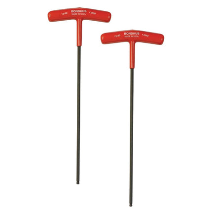 BONDHUS, BT4MM T-Handle BALLDRIVER HEX, 4MM, 13160