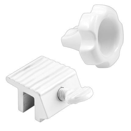 Prime-Line Products U 11128 Kit de Llave de Bloqueo y Cerradura de Ventana, Acabado Blanco