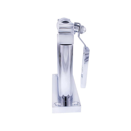 OneBlankWall 46106 Chrome 4 Inch Air Horn Valve Set - Low Rider Style