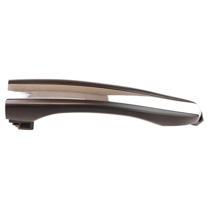 TRQ Front Exterior Door Handle Chrome & Black RH Passenger for Hyundai Azera