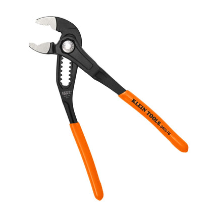 Klein Tools D5057B 7-Inch Quick-Adjust Klaw Pump Pliers, Compact Design with V-Jaw and Hardened Teeth for Maximum Torque