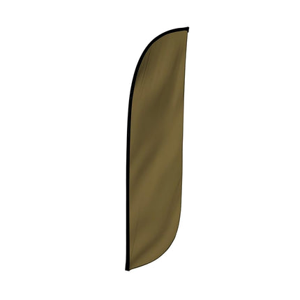 LookOurWay Gold Feather Flag, 12'
