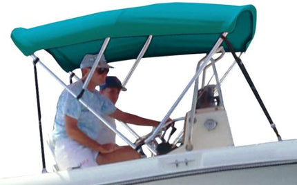 Survivor Marine Products Bimini Top (Fabric Only), Teal, 8-Feet Length x 54-Inch Height x 85-90-Inch Width