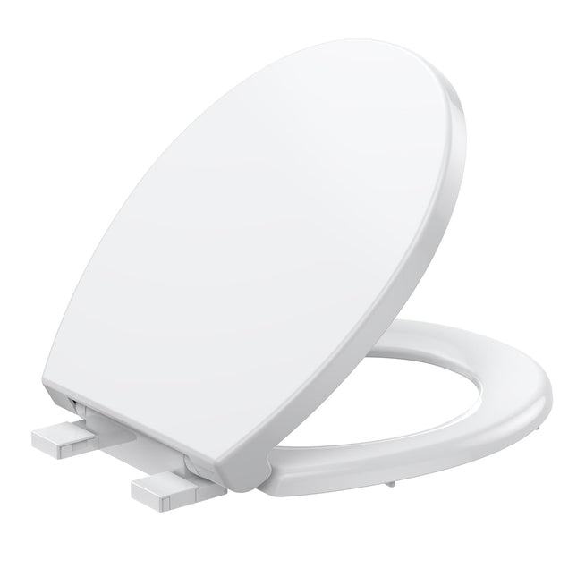 Round Slow Close Toilet Seat - Quiet Close Lid, Qu