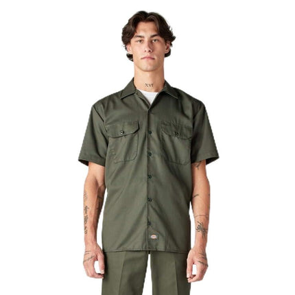 Dickies Mens Short Sleeve Work Shirt, 3X-Large, 3X-Large