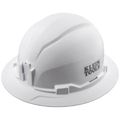 Klein Tools Hard Hat, Non-vented, Full Brim Style 