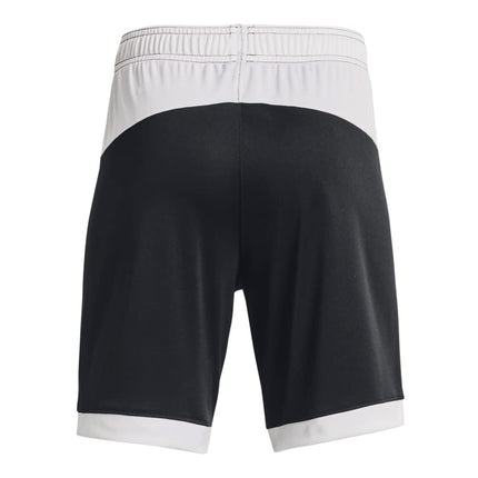 Under Armour Boys' Maquina 3.0 Shorts, (001) Black / / White, X-Large