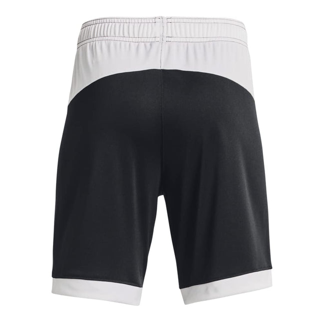Under Armour Boys' Maquina 3.0 Shorts, (001) Black / / White, X-Large