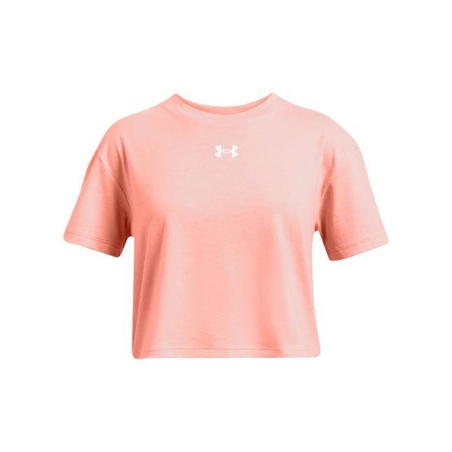 Under Armour Kids Crop Sportstyle Logo Short Sleev