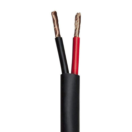 Monoprice Nimbus Series 12 Gauge AWG 2 Conductor CMP-Rated Speaker Wire/Cable - 250ft UL Plenum Rated, 100% Pure Bare Copper with Color Coded Conductors