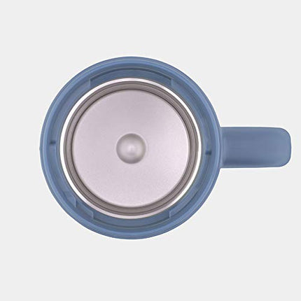 Vaso térmico de acero inoxidable Zojirushi, 16 onzas, azul de Prusia