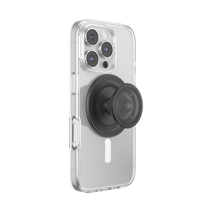 PopSockets Phone Grip for MagSafe, Magnetic Holder, Phone Stand, Black - New Essentials